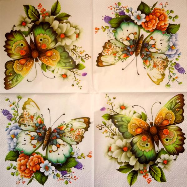 138 Butterflies - 3-ply (138) - Home Fashion - CS
